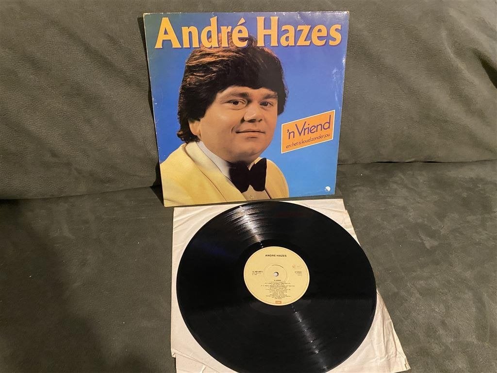 Andre Hazes \'n vriend / het is koud zonder jou [801], Verzenden, Zo goed als nieuw, 12 inch, Levenslied of Smartlap