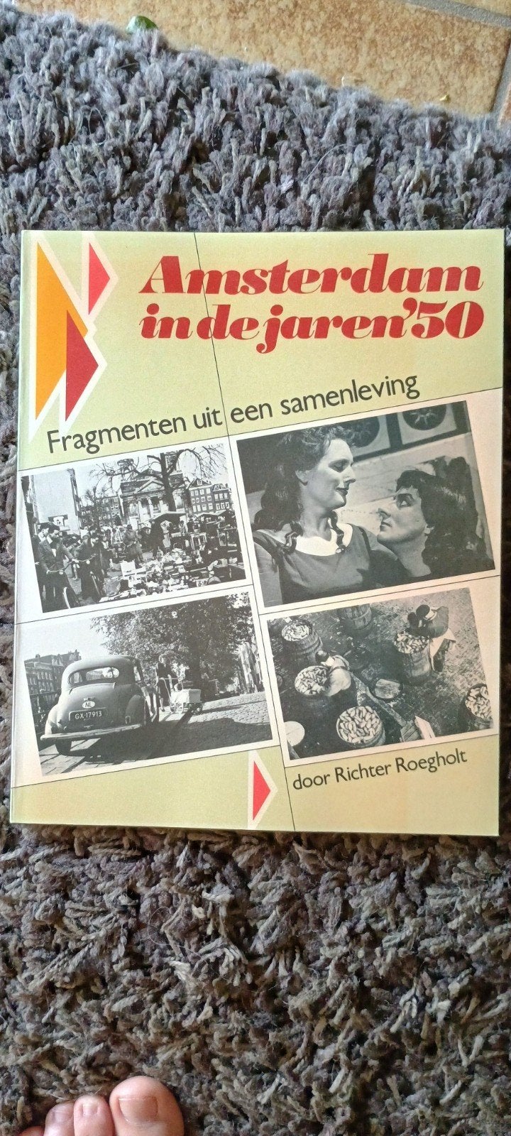 Amsterdam in de jaren '50 - Richter Roegholt, Ophalen of Verzenden, 20e eeuw of later, Zo goed als nieuw, Richter Roegholt