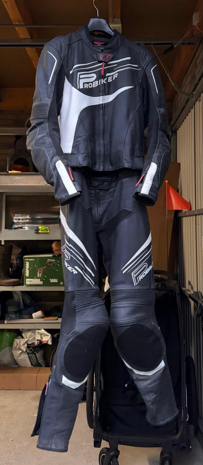 Probiker dames motorpak - Jasje 38, Broek 40, Motoren, Ophalen of Verzenden, Tweedehands, Dames, Combipak