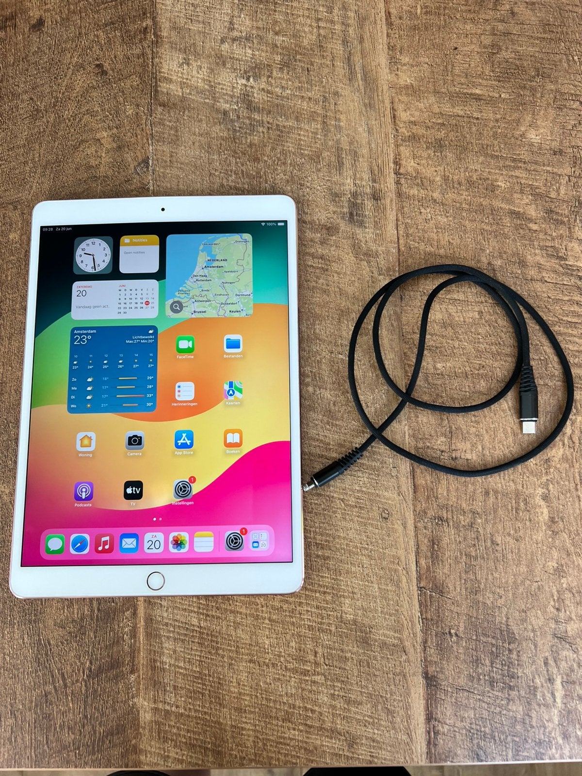 Apple iPad Pro 64GB, Computers en Software, Rose Goud, Gebruikt, Apple iPad, Ophalen of Verzenden