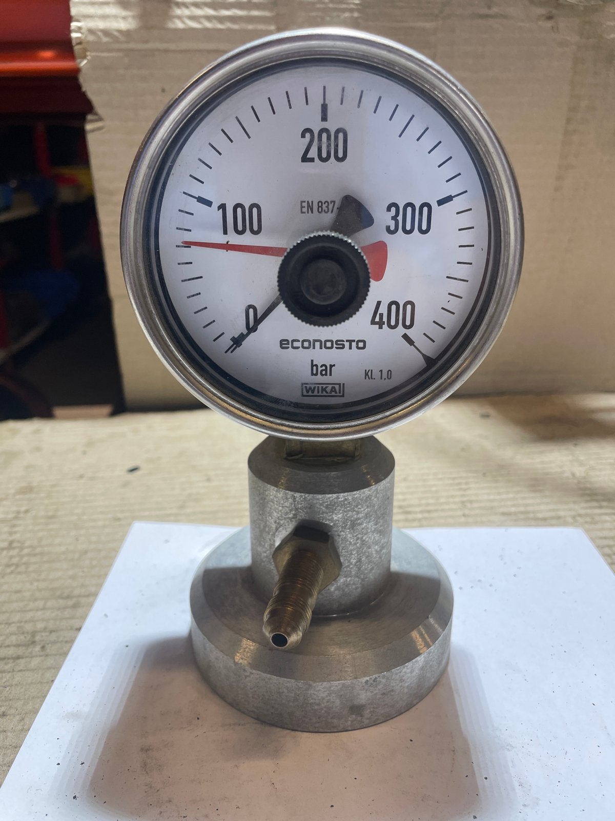Econosto WIKA Manometer 0-400 bar - Gebruikt, Ophalen, Gebruikt