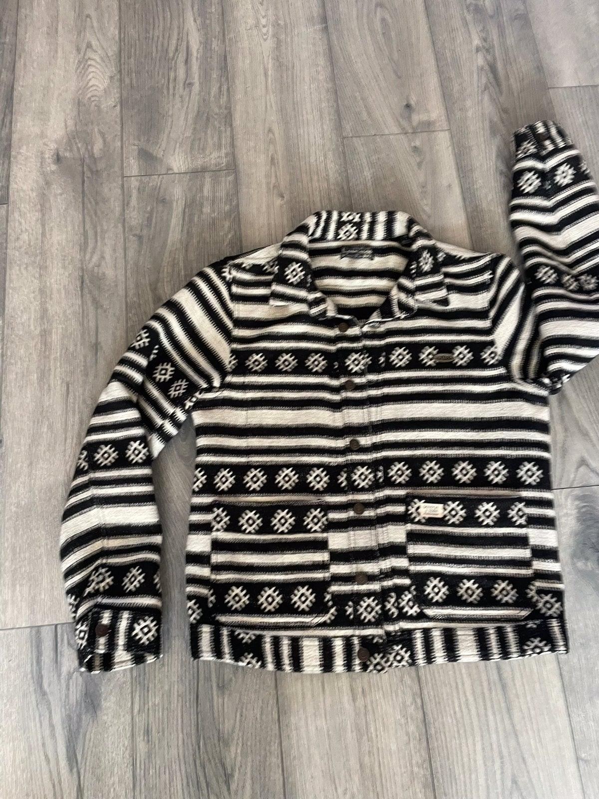 Prachtig zwart-grijs "Scotch&Soda" Vest met Motief maat L, Maat 52/54 (L), Overige kleuren, Ophalen of Verzenden, Zo goed als nieuw