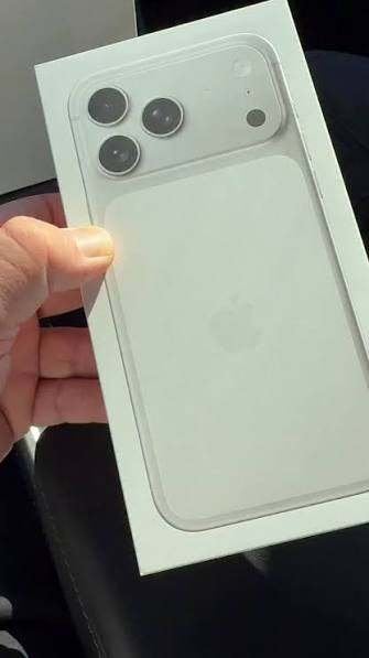 Iphone 17 pro silver 256GB Ongeopend + Bon, Overige modellen, Nieuw, Zonder simlock, Zilver