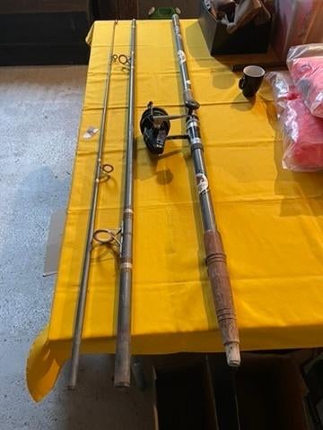 Strandhengel, Watersport en Boten, Hengelsport | Zeevissen, Ophalen, Gebruikt, Complete set