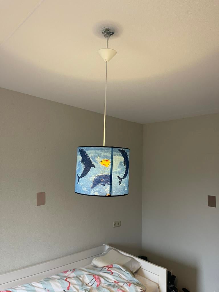 Dolfijnen hanglamp, Ophalen of Verzenden, Zo goed als nieuw