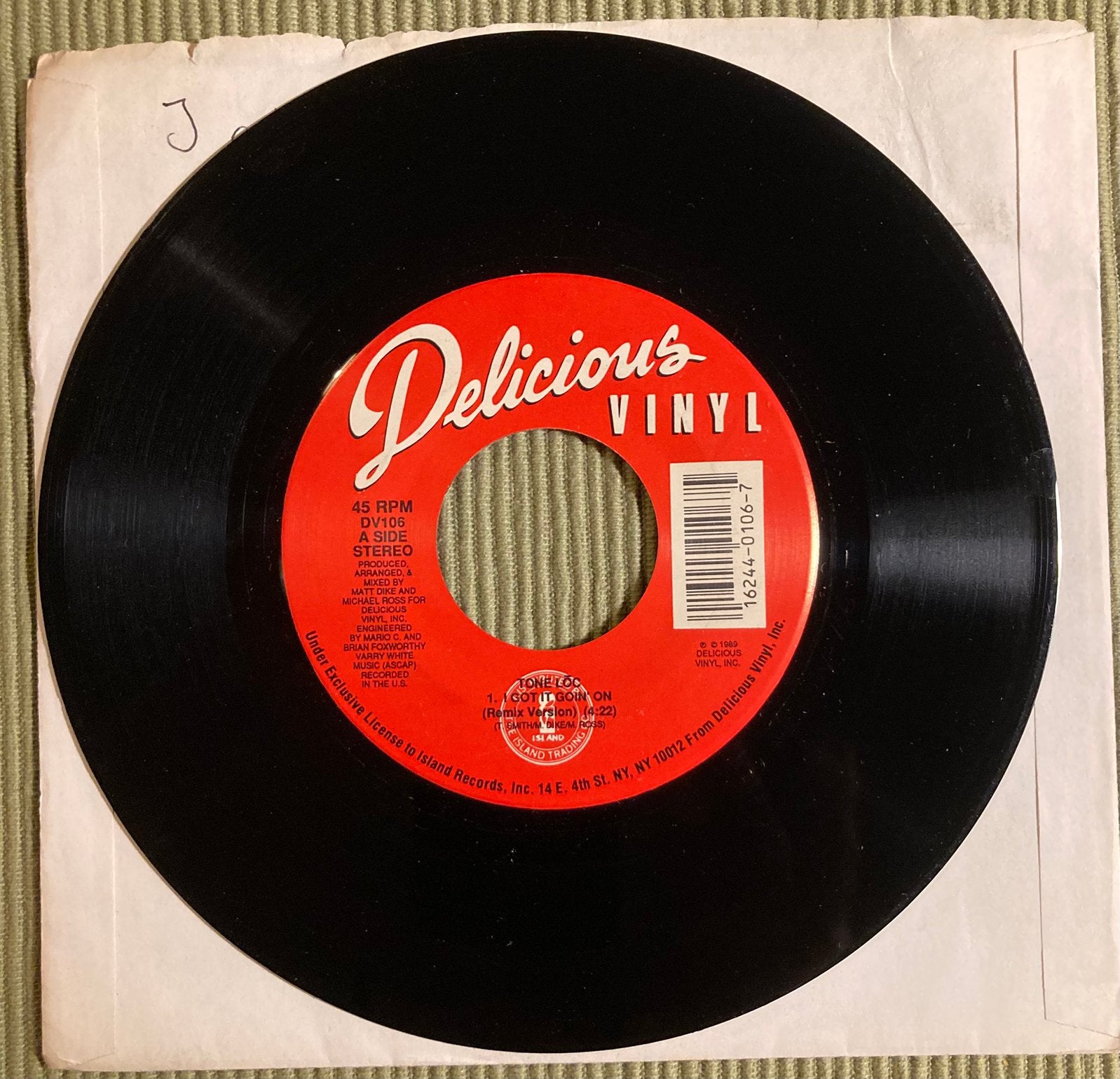 Vinyl single Tone Lōc - I got it goin’ on, Gebruikt, 7 inch, Ophalen of Verzenden, Overige typen