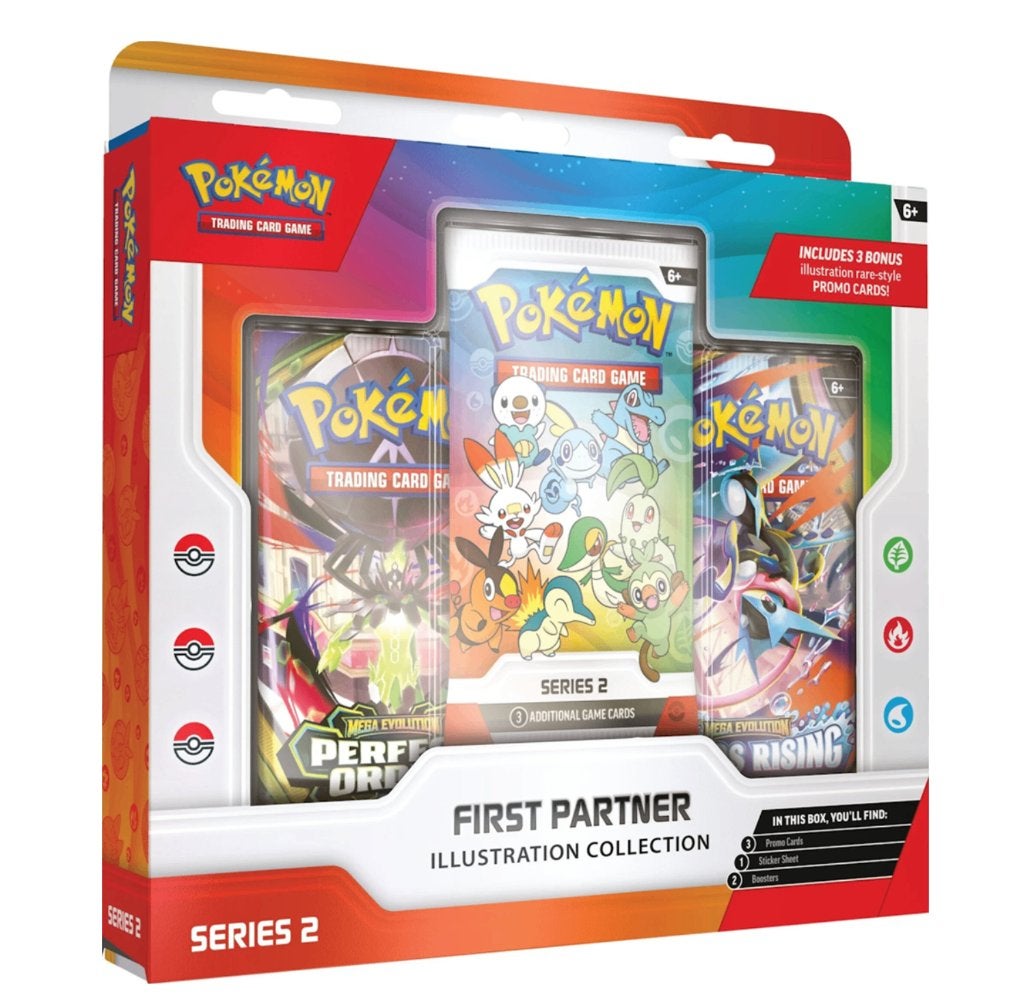 Pokémon First Partner Illustration Collection – Series 2, Ophalen of Verzenden