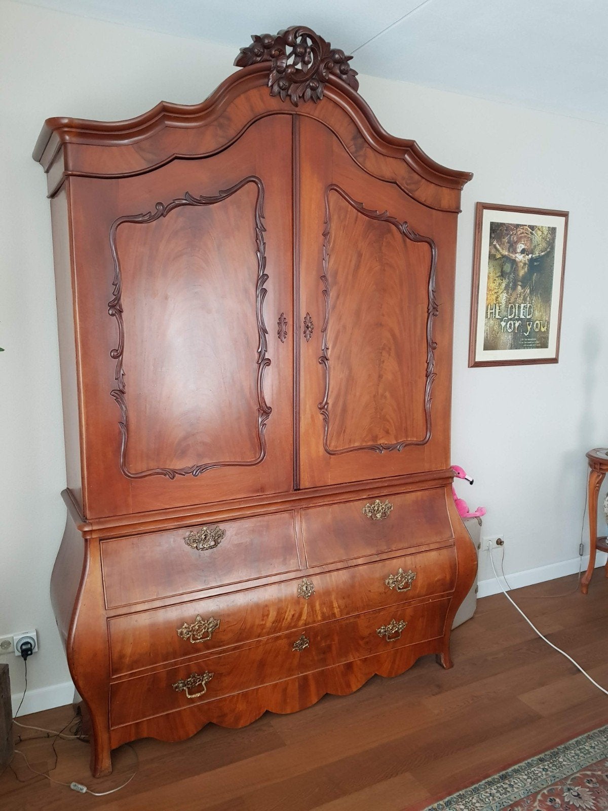 OUDE BUFFETKAST, Ophalen