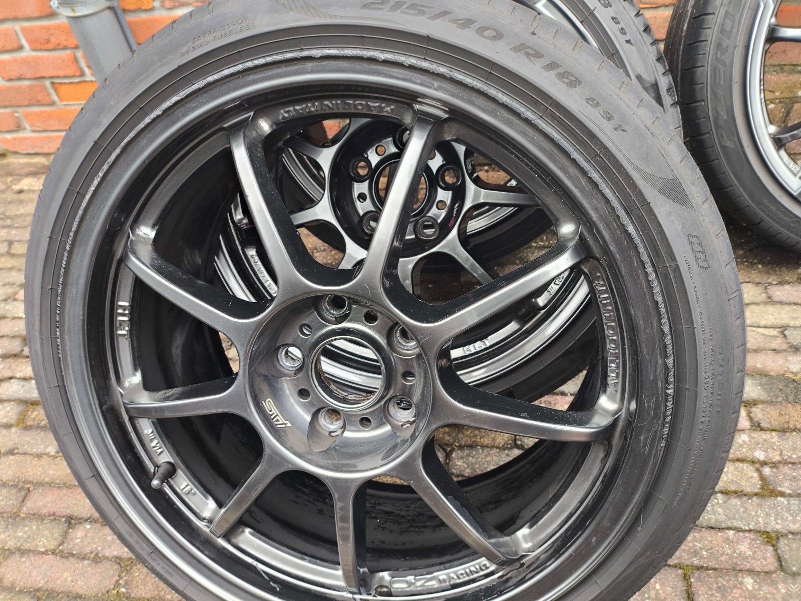 OZ Alleggerita HLT, 18 inch ET55 8.5J Renault, Subaru, 18 inch, 215 mm, Velg(en), Ophalen of Verzenden