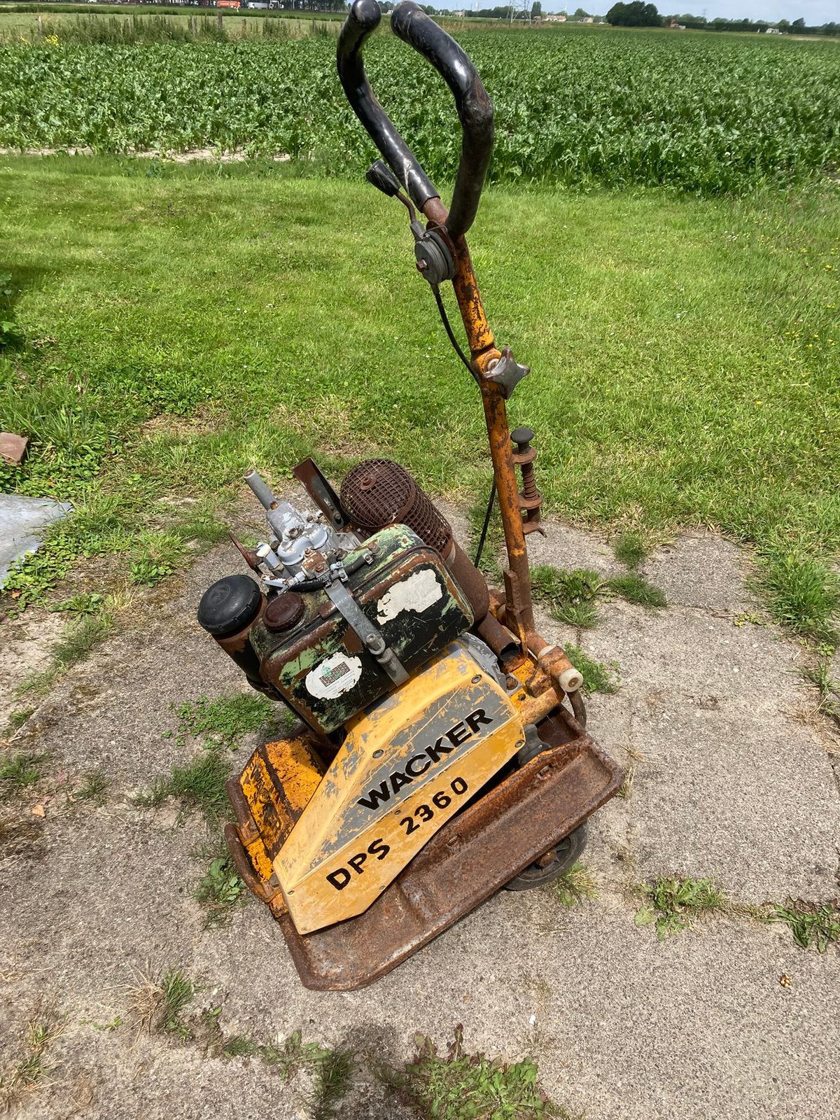 Wacker trilplaat DPS 2360, Ophalen, Gebruikt
