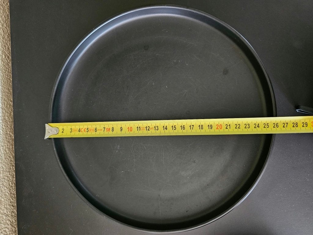 Zwart aardewerk servies voor 12 personen - van Action - Azur, Ophalen, Overige merken, Nieuw, Overige stijlen