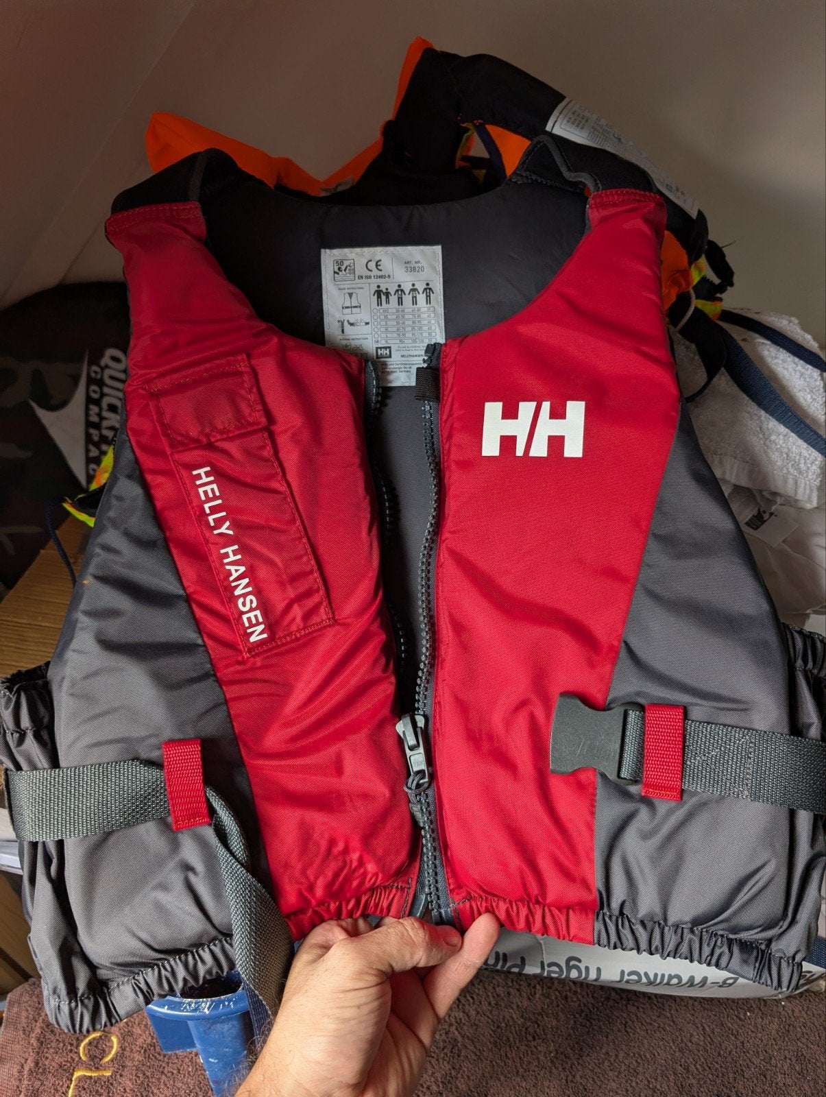 2x Helly Hansen Reddingsvesten (XL) - Waterscooter/Boot, Gebruikt, Helly Hansen, Ophalen of Verzenden, Dame of Heer