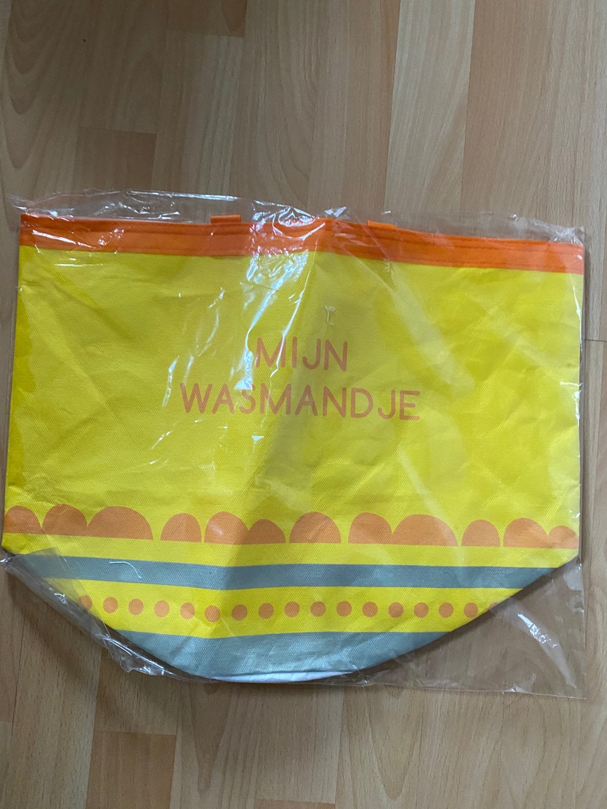 Nieuw wasmand geel kinderen baby’s was mand, Ophalen of Verzenden, Nieuw, Overige typen