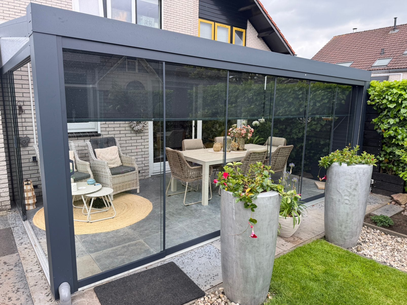 Veranda Screens op Maat – Diverse Kleuren – Luxe Afwerking, Ophalen, Roystore.nl@gmail.com, 450 cm of meer, Nieuw