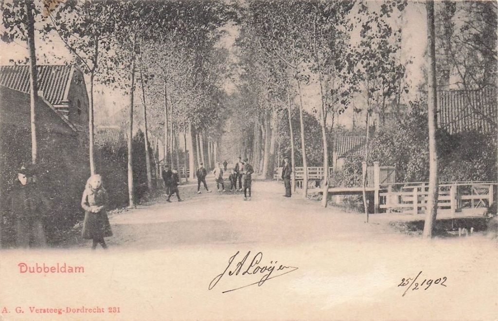 702-179-003 Dubbeldam Dordrecht, Verzenden, Voor 1920, Zuid-Holland