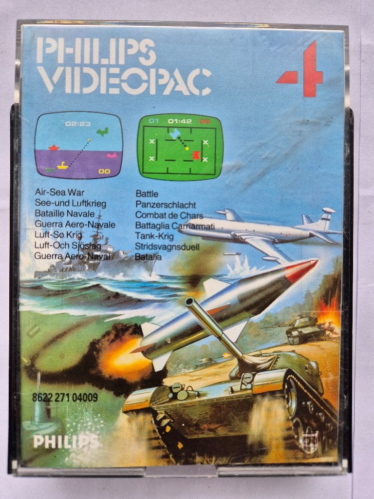 PHILIPS VIDEOPAC No:4, Spelcomputers en Games, Games | Overige, Gebruikt, 1 speler, Ophalen of Verzenden, Vanaf 3 jaar