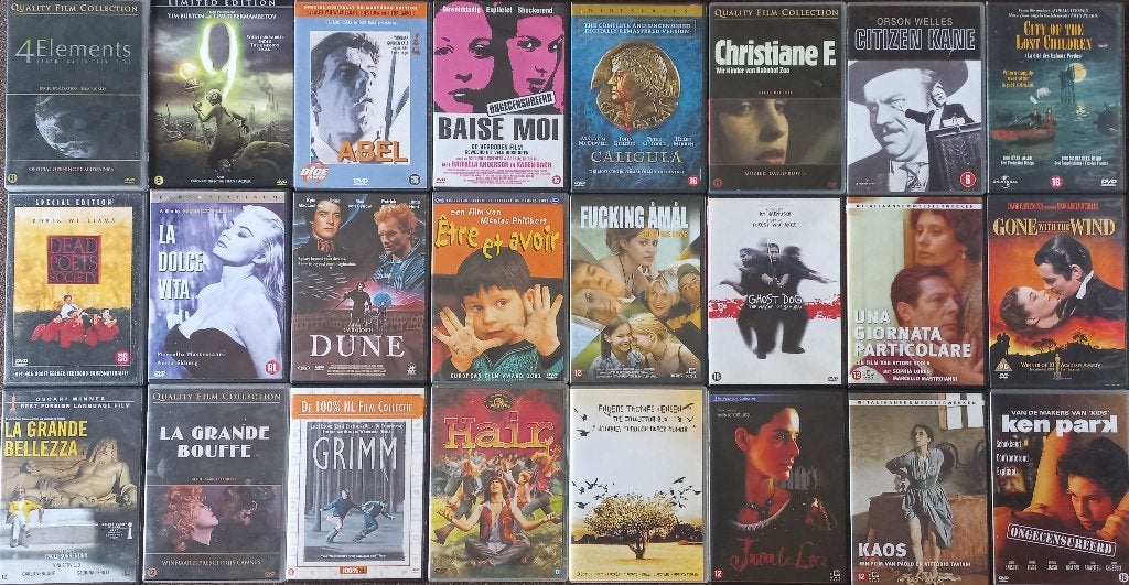 50 Arthouse en filmhuis films op dvd in 1 koop (deel 2), Alle leeftijden, Verzenden, Zo goed als nieuw, Overige gebieden