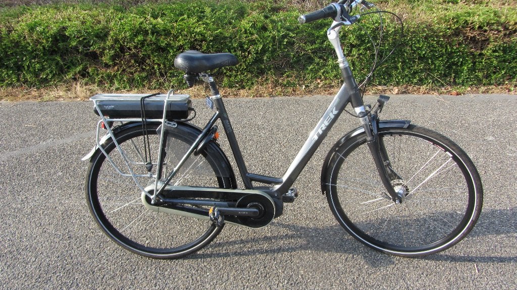 Fijne Trek LM400+ 55cm Shimano Middenmotor Inruil Mogelijk, Gebruikt, 51 tot 55 cm, 50 km per accu of meer, Ophalen