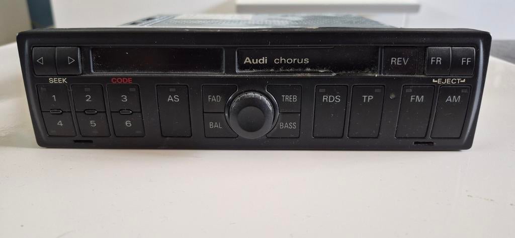 Audi Concert radio met code, Ophalen of Verzenden, Gebruikt