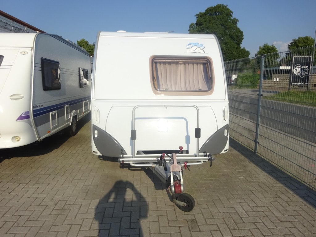 Knaus Sudwinf 450 FU met Mover, Caravans en Kamperen, Rondzit, Bedrijf, Fietsenrek, Overige typen
