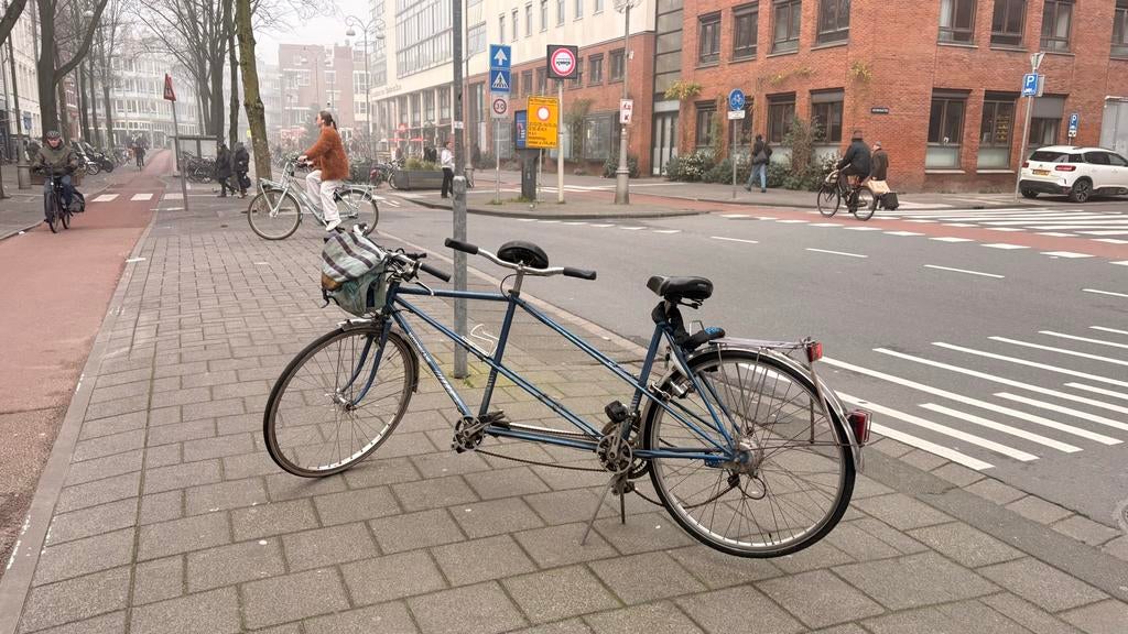 Klassieke Motobecane Inter Club tandemfiets - Hobbyproject, Ophalen, Gebruikt