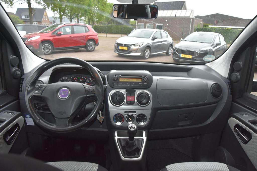 Fiat Qubo 1.4 Active. Schuifdeur links en rechts!, PDC, koud, Voorwielaandrijving, 15 km/l, 4 cilinders, 400 kg