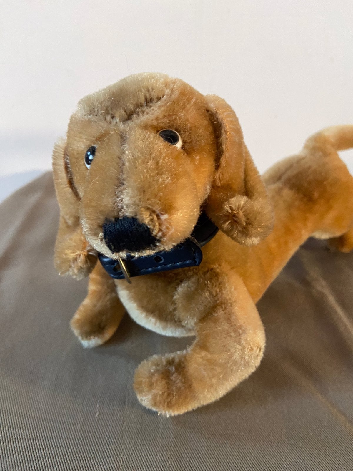 Steiff teckel Hexie, 1320, 20cm, Ophalen of Verzenden, Zo goed als nieuw, Overige typen, Steiff