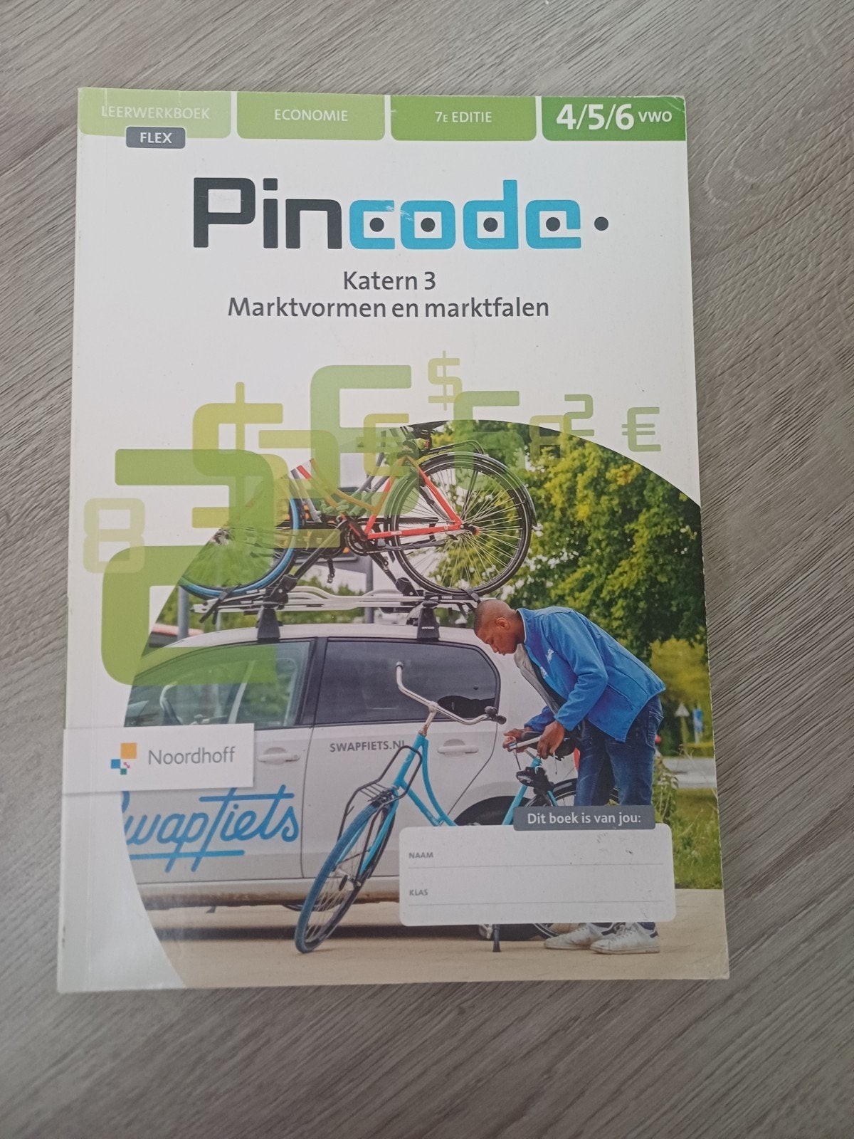 Pincode Katern 3 Economie 4/5/6 vwo, Boeken, Schoolboeken, VWO, Noordhoff, Economie, Ophalen of Verzenden