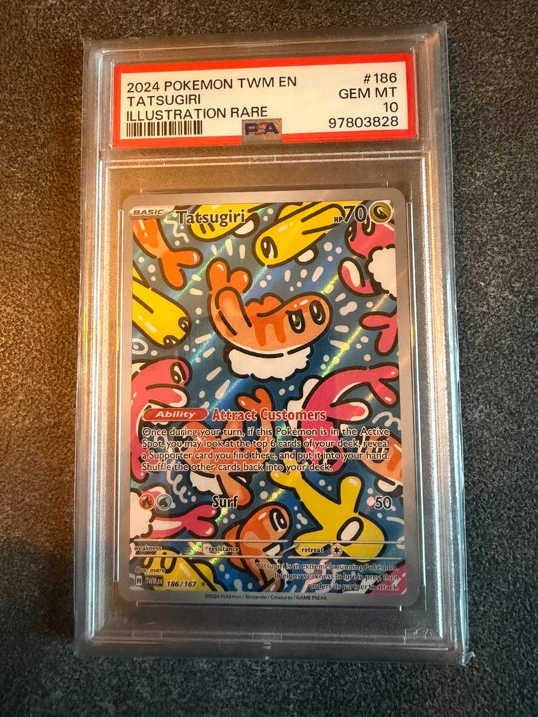 Tatsugiri 186/167 Pokémon Twilight Masquerade, Ophalen of Verzenden, Zo goed als nieuw
