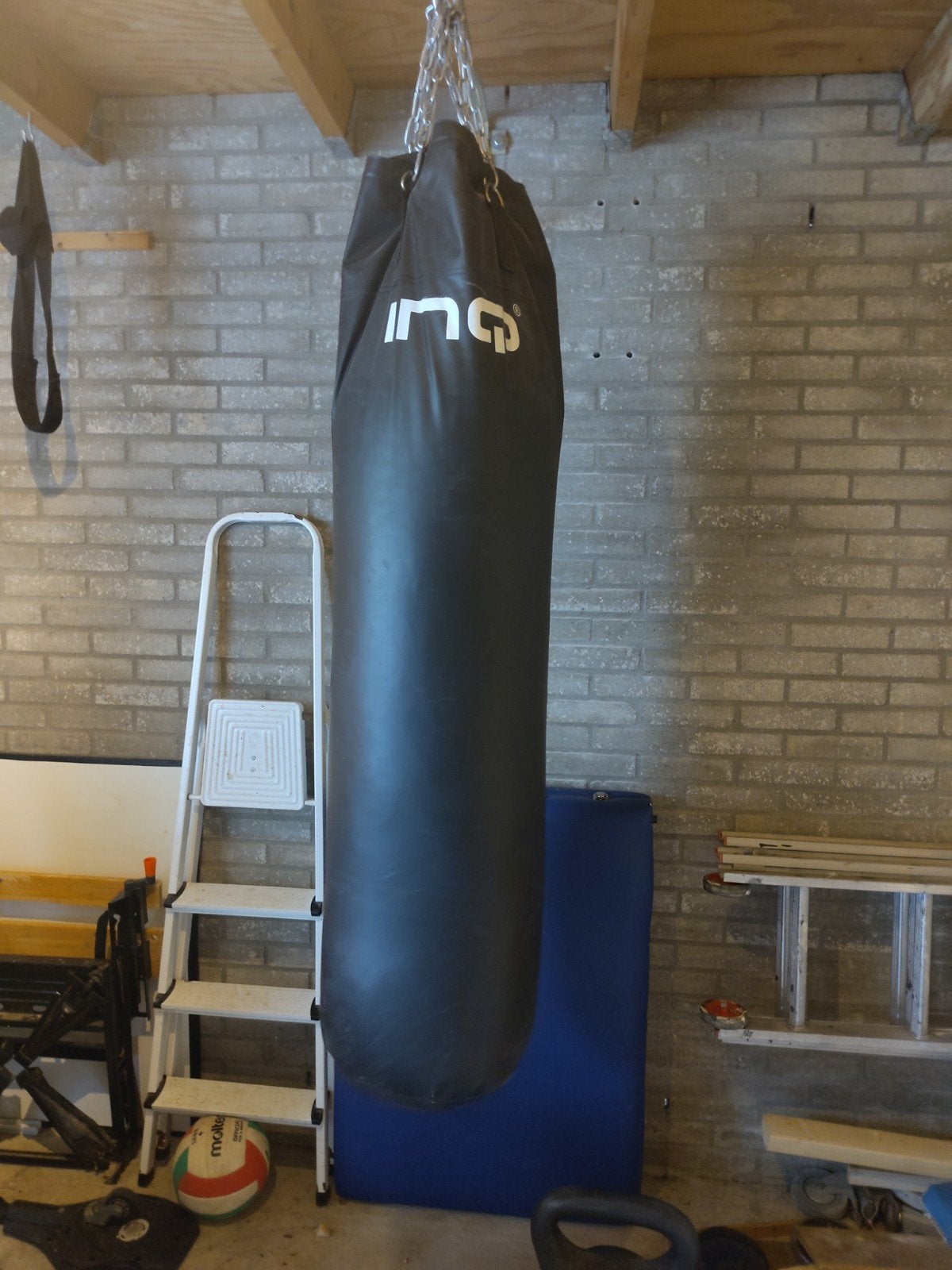 Bokszak 1.50m, 80kg - Ideaal voor training, Sport en Fitness, Boksen, Ophalen, Gebruikt, Bokszak