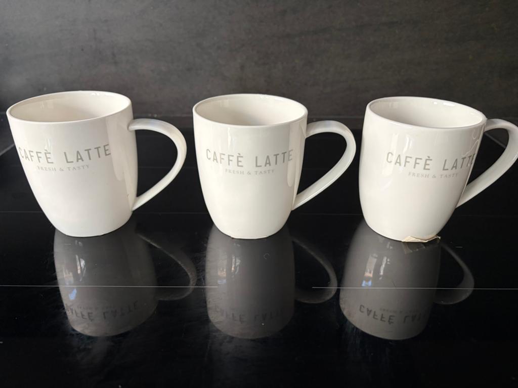 Riviera Maison beker Caffe latte, nieuw, Ophalen, Nieuw, Overige stijlen, Kop(pen) en/of Schotel(s)