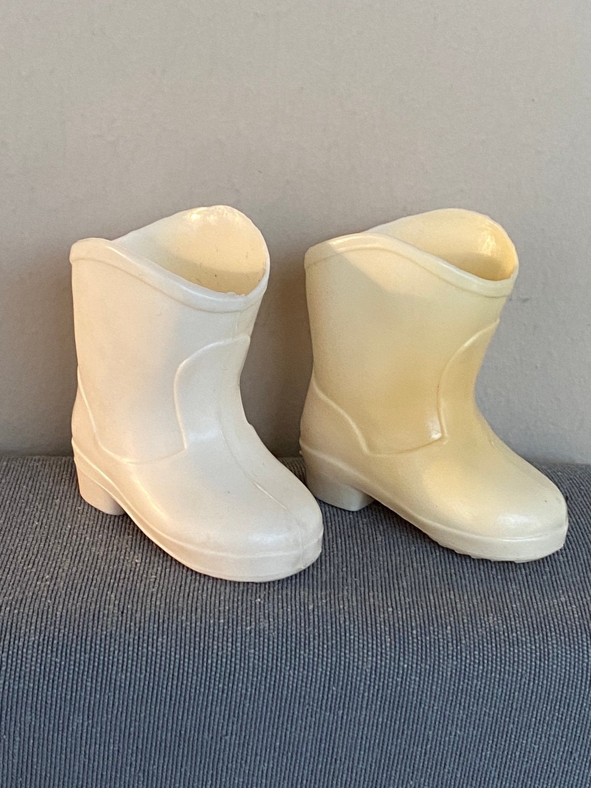 Vintage 70 s Nancy Famosa pop laarzen muneca, Verzamelen, Ophalen of Verzenden, Gebruikt, Pop