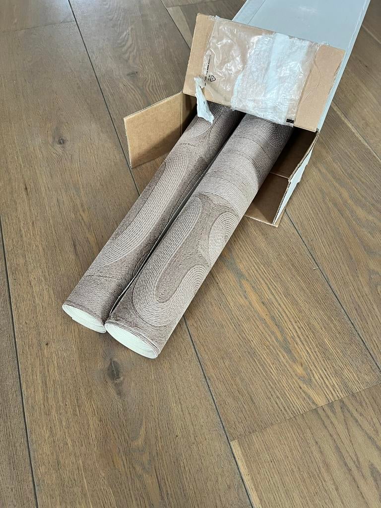 ARTE Sarana Mahogany Behang, Huis en Inrichting, Stoffering | Behang, Ophalen, Minder dan 10 m², Rood