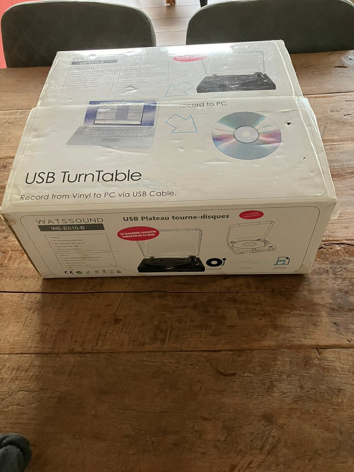 USB Turn table., Ophalen of Verzenden, Nieuw