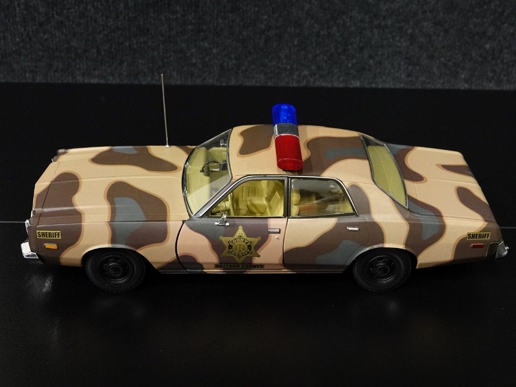 Greenlight 1:18 '78 Dodge Monaco Dukes of Hazzard camouflage, Overige merken, Auto, Onbekend, Nieuw