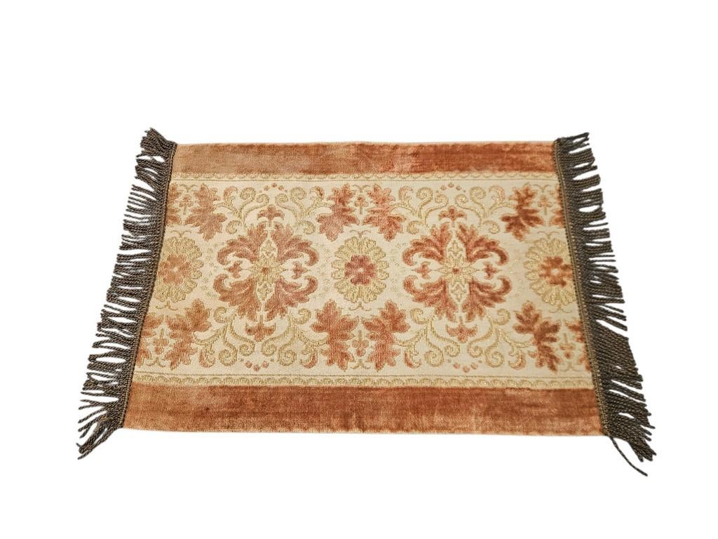 Vintage Tafelkleedje romance onderzetter velours 30x43cm, Minder dan 50 cm, Gebruikt, Vintage, Klassiek, Retro, Onbekend