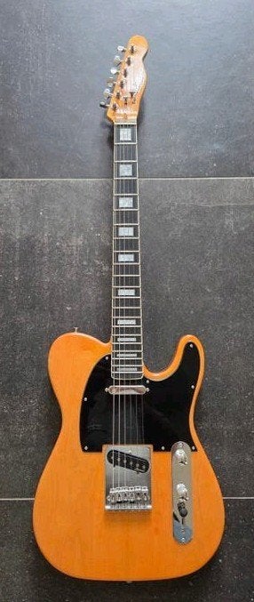 Telecaster zelfbouw - deels van gerecycled hout, Ophalen, Gebruikt, Solid body, Overige merken