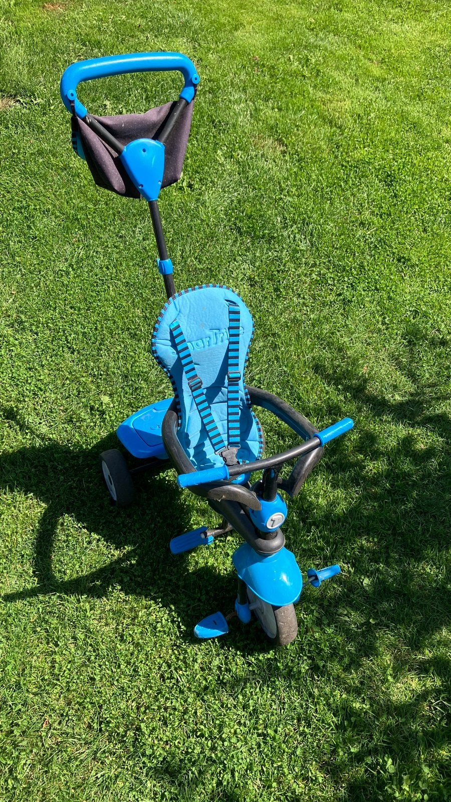 Verkocht !!! Driewieler, Smartrike, Ophalen, Gebruikt, Duwstang