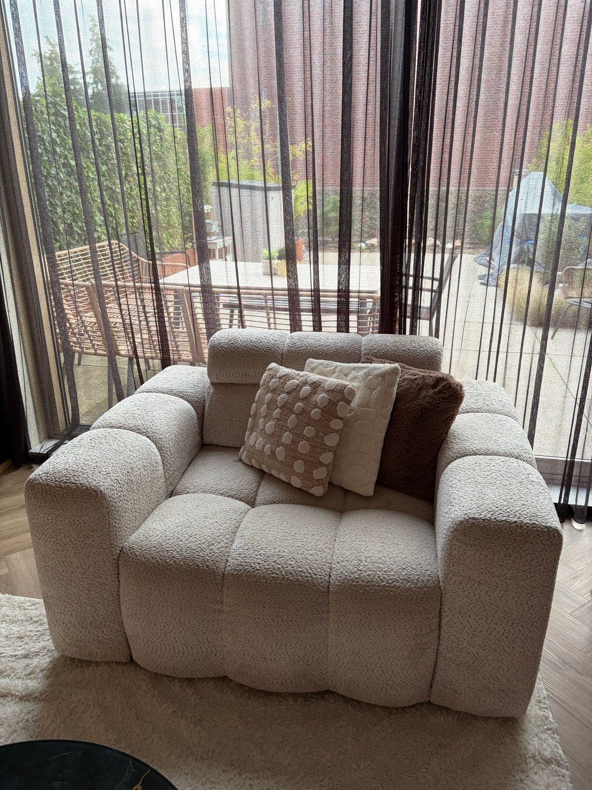 Teddy stijl fauteuil - Haco - Zo goed als nieuw, Ophalen, Eenpersoons, Zo goed als nieuw, Minder dan 150 cm
