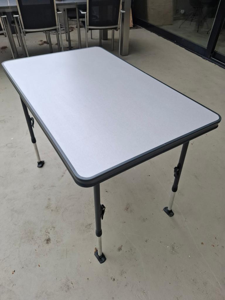Crespo tafel 101 x 64 cm, Ophalen of Verzenden, Gebruikt, Campingtafel