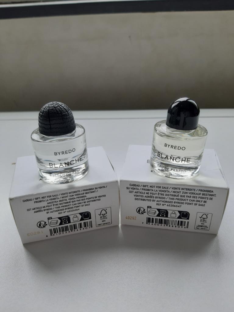 Byredo Blanche Eau De Parfum 2 Miniaturen 8ML Per Stuk., Verzenden, Nieuw
