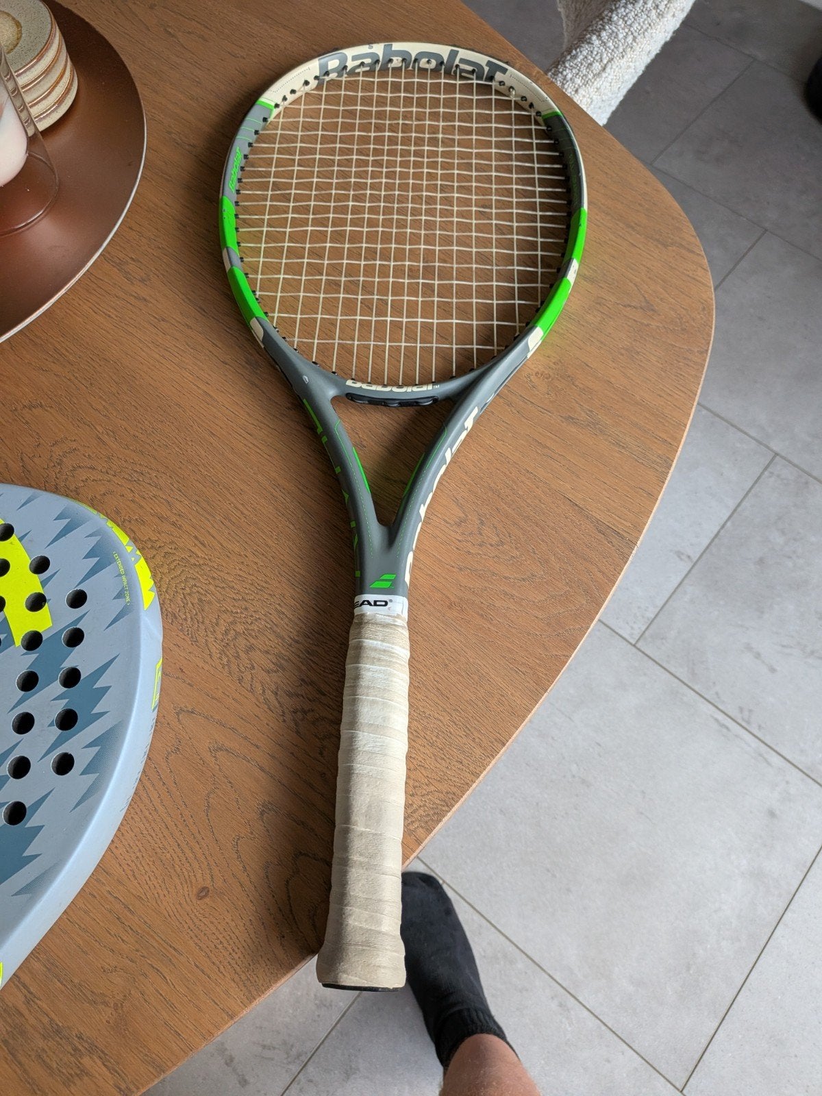 Babolat Rival 102 Tennisracket (280g) – Graphite, Sport en Fitness, Ophalen of Verzenden, Gebruikt, Racket, Babolat