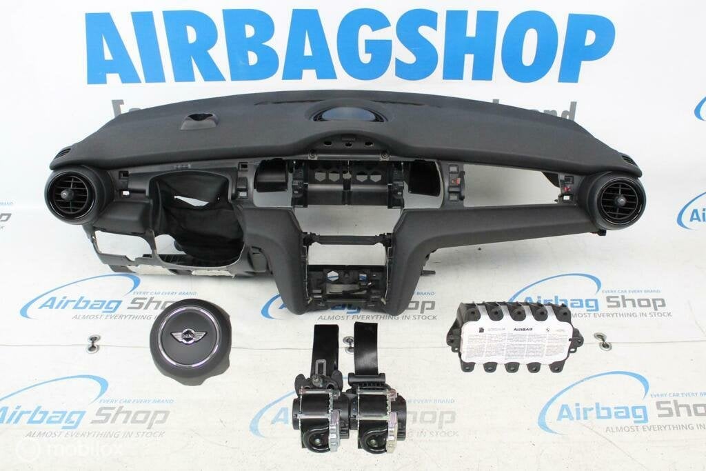 Airbag set Dashboard met klok houder Mini Cooper F55 F56 F57, Auto-onderdelen, Gebruikt, Ophalen of Verzenden