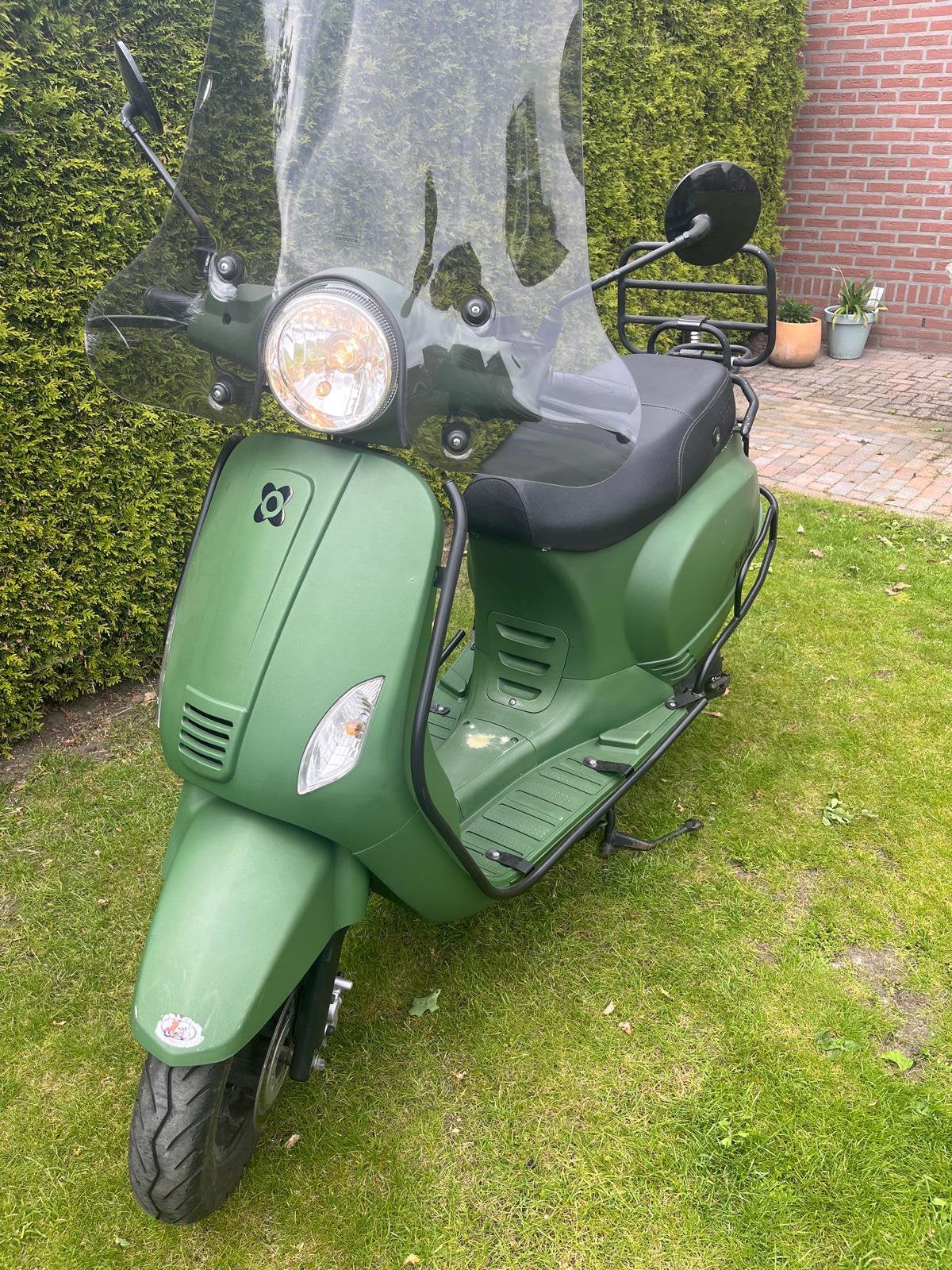Scooter blauw kenteken VX50, Fietsen en Brommers, Snorfietsen en Snorscooters, Ophalen, Gebruikt, Benzine, Overige merken
