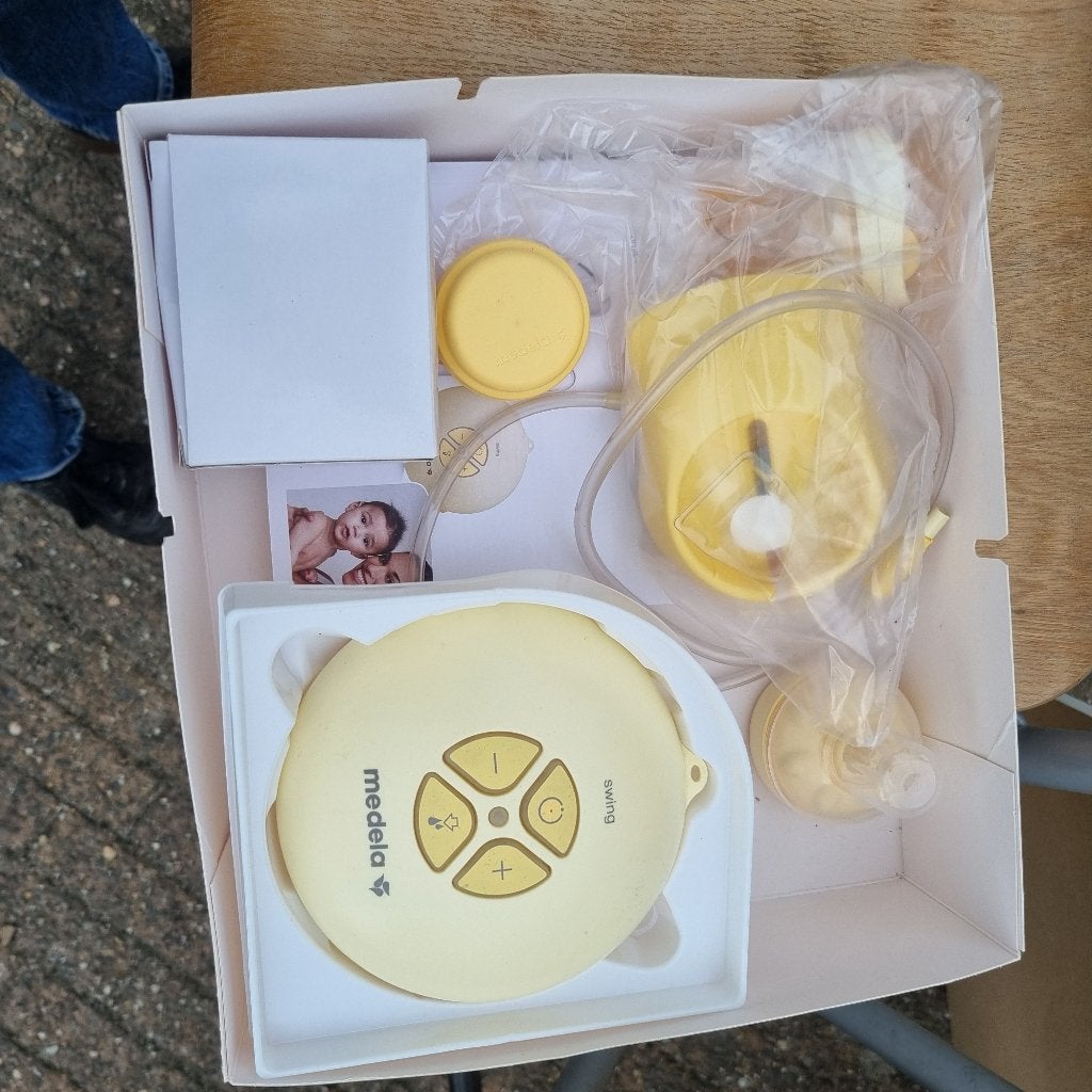 Medela swing kolf, Ophalen of Verzenden, Gebruikt, Borstkolf, Medela