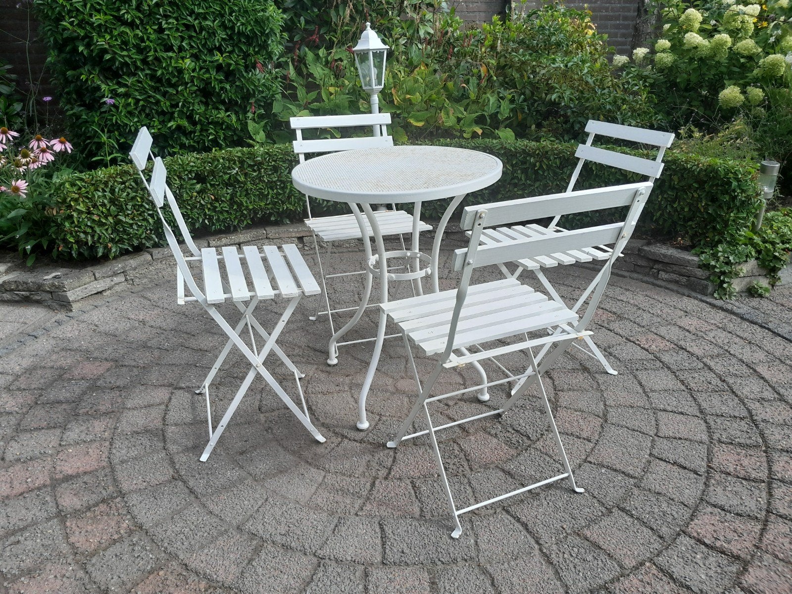 Bistroset, Ophalen, Gebruikt, Bijzettafel, Tuinset