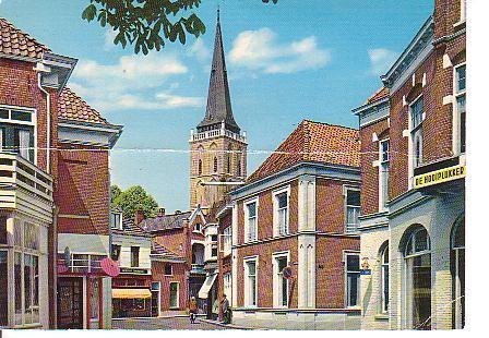 Ansichtkaart	Lochem	Bierstraat	met NH kerk, Verzamelen, Verzenden, 1960 tot 1980, Ongelopen, Gelderland