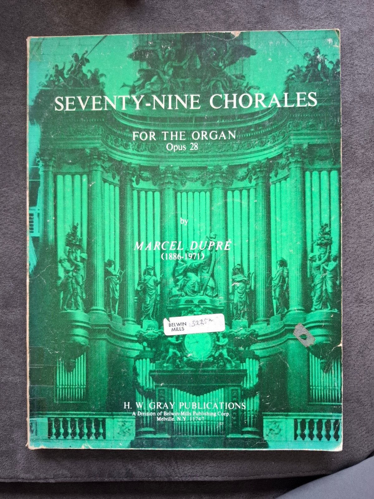 Marcel Dupré - Seventy-Nine Chorales for the Organ Opus 28, Orgel, Gebruikt, Klassiek, Ophalen of Verzenden