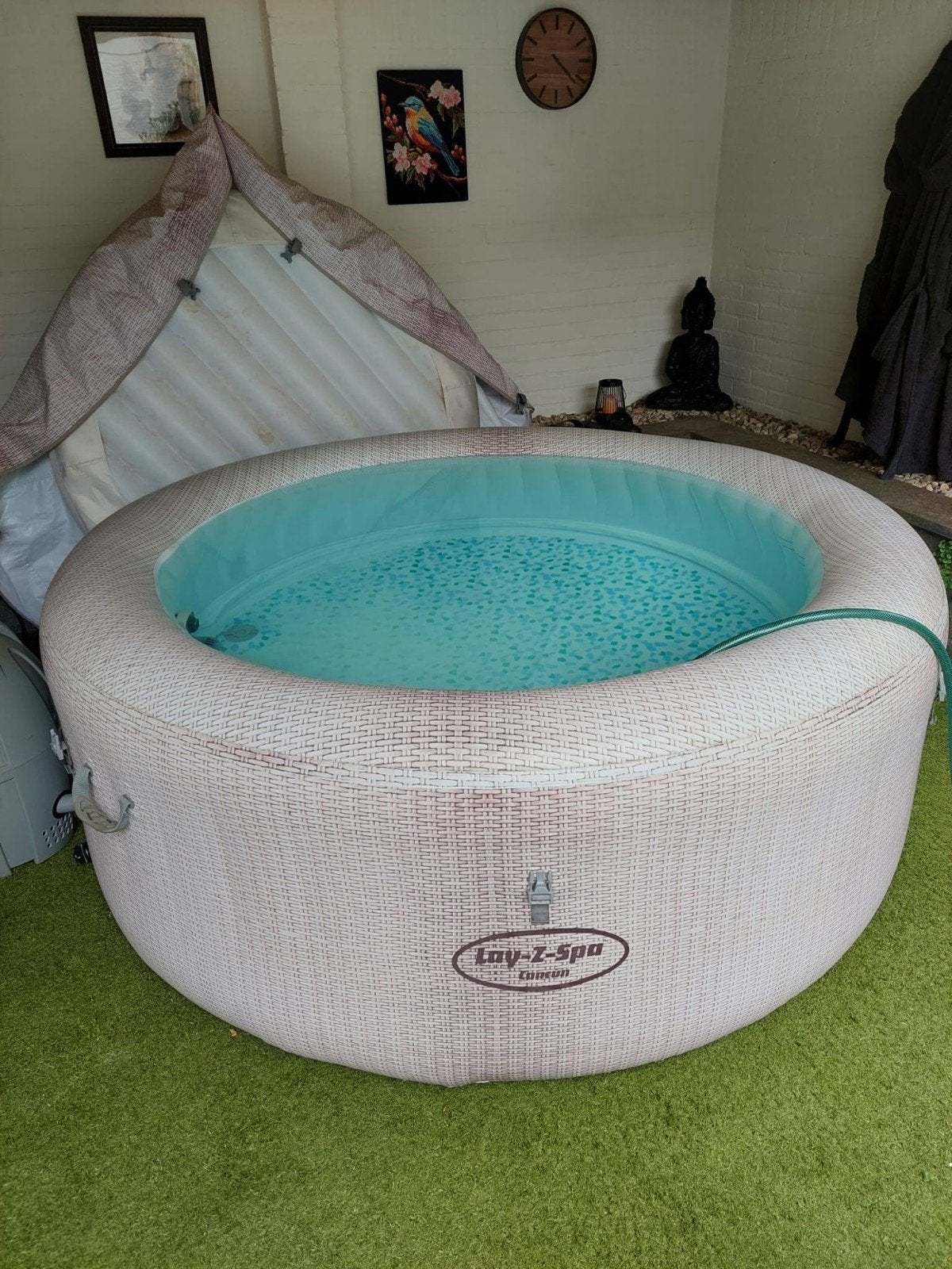 Lay z spa Cancun jacuzie. bubbelbad, Ophalen, Gebruikt, Filter, Opblaasbaar