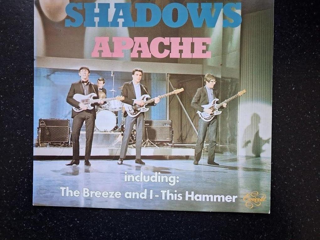 SHADOWS - APACHE - LP, Ophalen of Verzenden, Zo goed als nieuw, Overige formaten